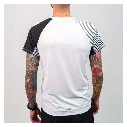 Maillot de manga corta Oxsitis X-Train Hombre Blanco/Negro