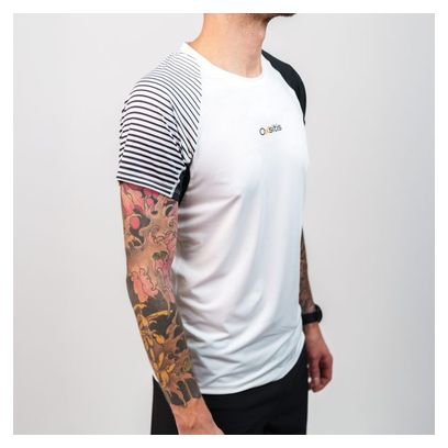 Maillot de manga corta Oxsitis X-Train Hombre Blanco/Negro