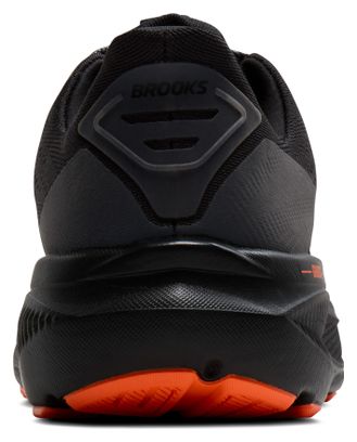 Brooks Ghost 17 Run Visible Black/Orange Men's Running Shoes