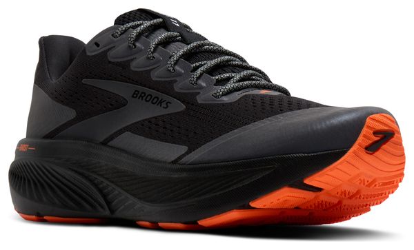 Brooks Ghost 17 Run Visible Black/Orange Men's Running Shoes