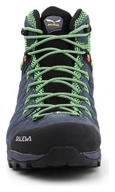 Salewa Alp Mate Mid Hiking Shoes Grey/Green