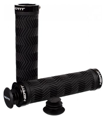 Paire de Grips Neatt Lock On Wave Noir