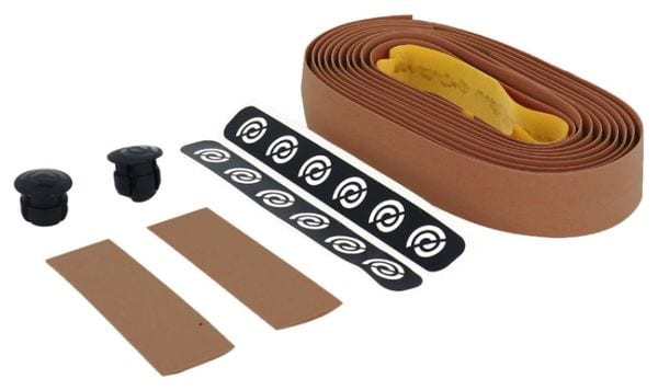 Ruban de guidon Bike Ribbon cork gel marron mat