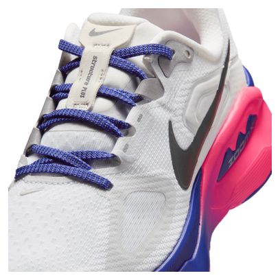 Chaussures Running Nike Structure Plus SE Blanc/Bleu/Rose Femme