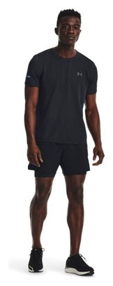 Under Armour Seamless Stride Short Sleeve Jersey Zwart