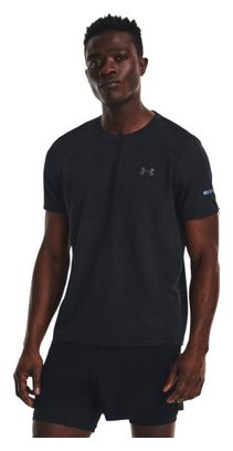 Under Armour Seamless Stride Short Sleeve Jersey Zwart