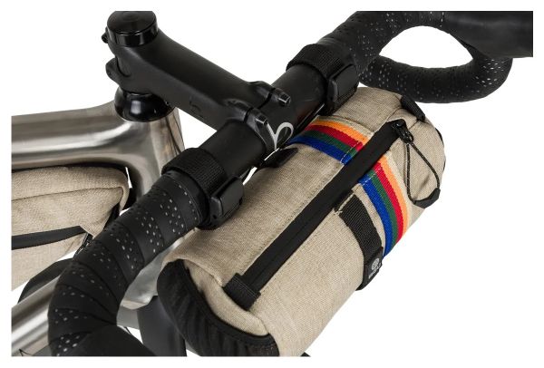 Agu Roll Bag Bolsa de manillar Venture 1,5L Vintage Beige