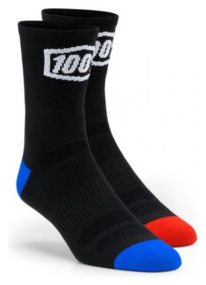 100% Black Terrain Socks