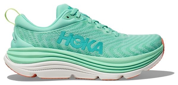 Hoka Gaviota 5 Running Shoes Blue/Orange Women