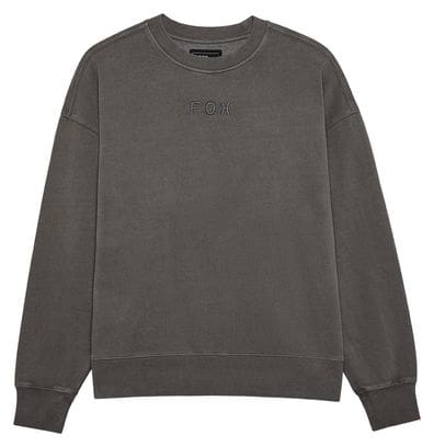 Fox Wordmark Oversized Sweat Grijs