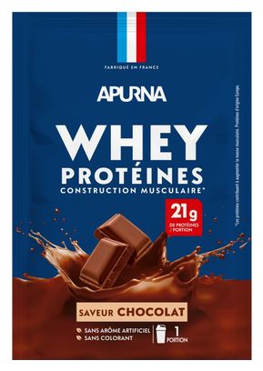 Bolsita de proteínas de suero Apurna con sabor a chocolate - 35 g