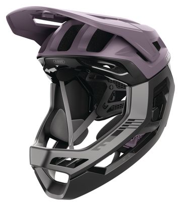 Abus Targon Ash Purple Helmet with Removable Chin Guard