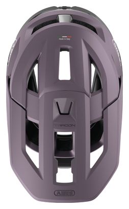 Abus Targon Ash Purple Helmet with Removable Chin Guard