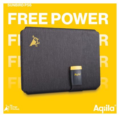 Panneau solaire portable 56W - Sunbird 56