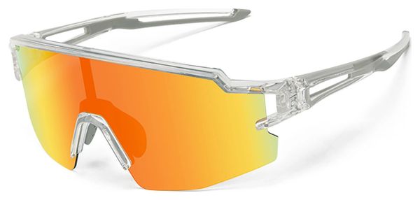 Lunettes de cyclisme pour enfants  polarisées  protection UV  - Gris
