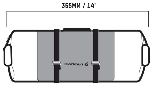 Sacoche de Guidon Blackburn Outpost HB Roll Noir