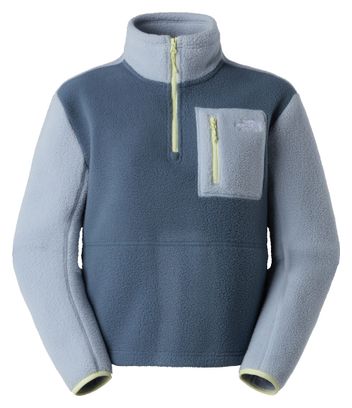 Polaire The North Face Yumiori 1/4 Zip Gris/Bleu Femme