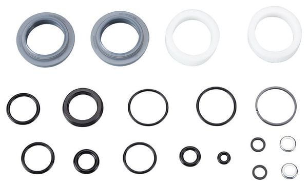 RockShox AM Gabel Service Kit, Basic (enthält Staubdichtungen, Schaumstoffringe, O-Ring-Dichtungen) - Recon Silver (2013-2015)