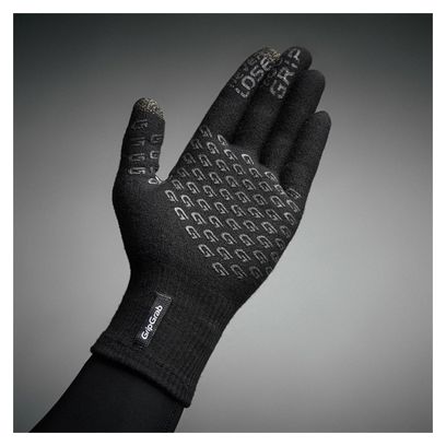 Guantes GripGrab Primavera Merino II Midseason Long Negros