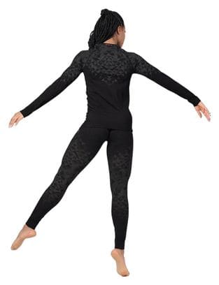 Odlo Kinship Performance Wool Warm Long Sleeve Jersey Black Women