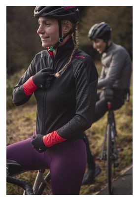 Altura Thermostretch Guantes Largos Antiviento Unisex Negro