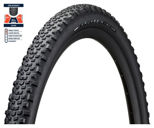 American Classic Krumbein 700 mm Gravel Tiretto Tubeless Ready Pieghevole Stage 5S Armor Rubberforce G