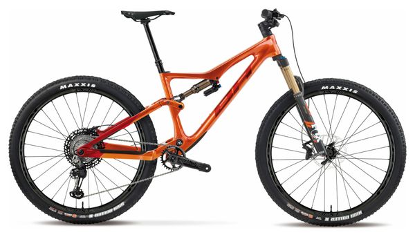 VTT Tout-Suspendu Bh Bikes Lynx Trail Carbon 9.9 Shimano XTR 12V 720 Wh 29'' Orange 2022