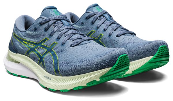 Chaussures de Running Asics Gel Kayano 29 Bleu Vert