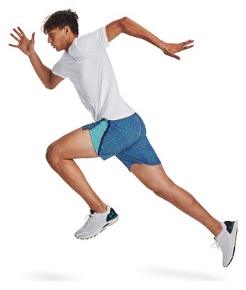 Under Armour Seamless Stride Short Sleeve Jersey Wit