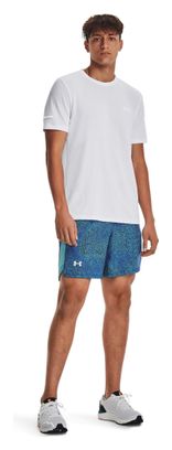 Maillot manches courtes Under Armour Seamless Stride Blanc