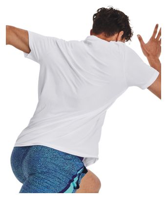 Under Armour Seamless Stride Short Sleeve Jersey Wit