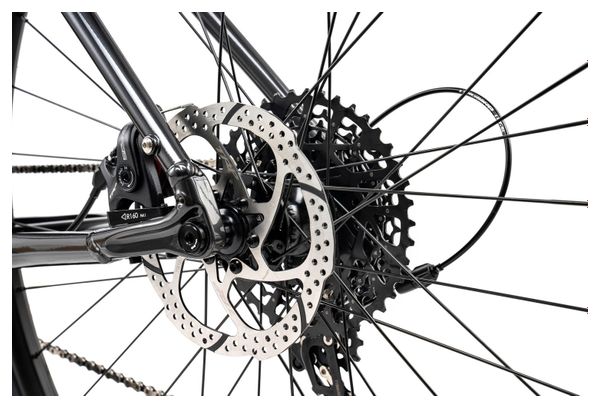 Gravel Bike Bombtrack Beyond AL Sram Apex 1 11V 700mm Gris Foncé