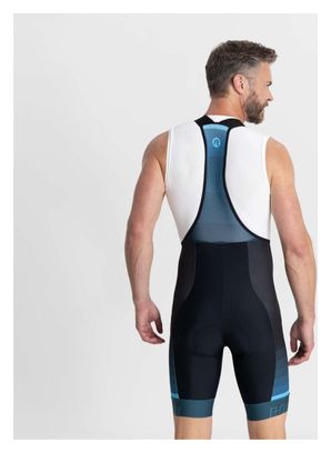 Cuissard Velo Avec Bretelless Rogelli Hero II - Homme - Bleu/Noir