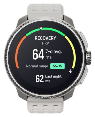 Montre GPS Suunto Race Birch - Blanc