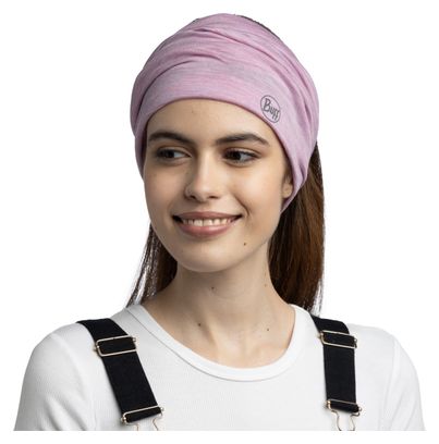 Tour De Cou Buff Merino Lightweight Rose Lila