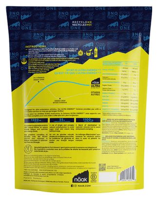 Boisson énergétique Näak Ultra Energy Bouillon salé - 720g