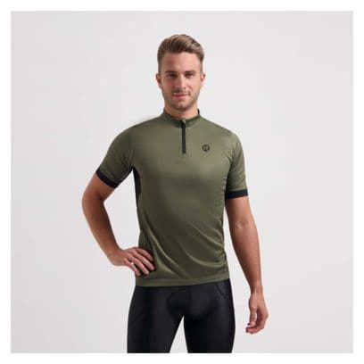 Maillot Manches Courtes Rogelli Core Vert Homme