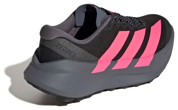 Zapatillas de trail adidas Terrex Agravic SL Negro/Rojo para mujer