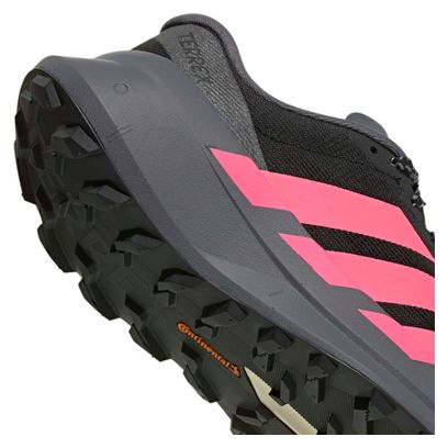 Zapatillas de trail adidas Terrex Agravic SL Negro/Rojo para mujer
