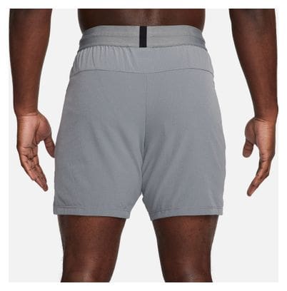 Pantalón corto gris Nike Flex Rep 4.0 7in para hombre