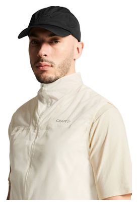 Chaleco cortavientos Craft Hypervent blanco para hombre