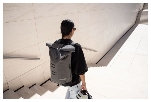 Ortlieb Commuter Daypack Urban 27L Backpack Pepper Grey