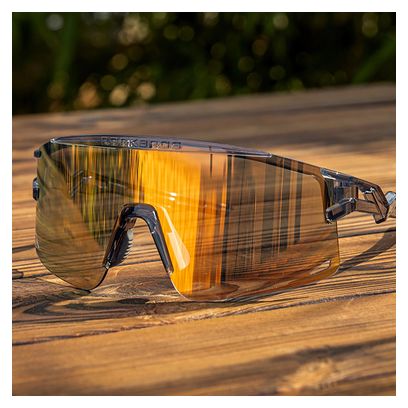 Lunettes de cyclisme photochromiques avec protection UV - Noir
