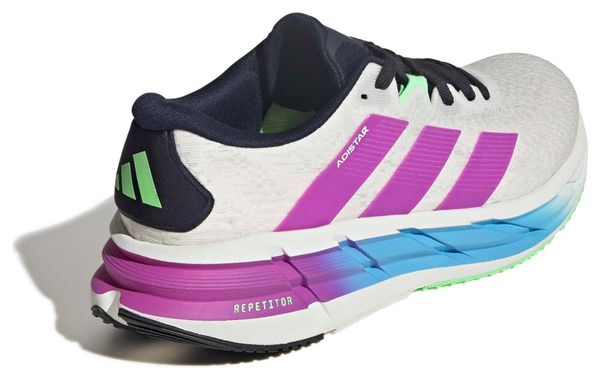 Laufschuhe adidas Adistar 4 Weiß/Violett/Blau Herren