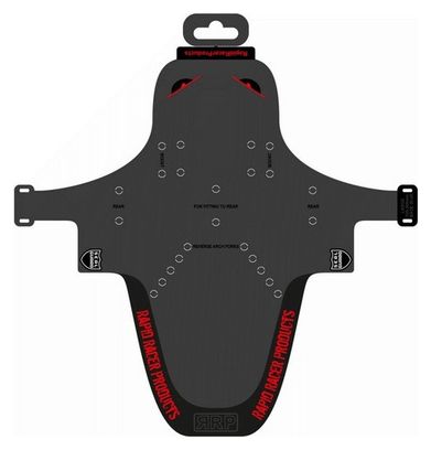 PVR Guardabarros EnduroGuard Negro Rojo