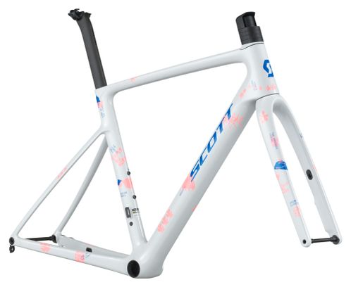 Scott Addict RC Team HMX Rennrad-Rahmenset Beluga Grey 2026