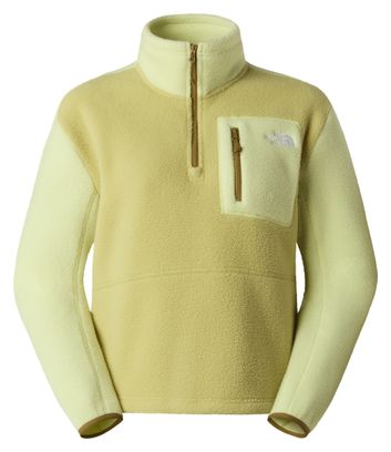 Pile The North Face Yumiori 1/4 Zip Giallo Donna