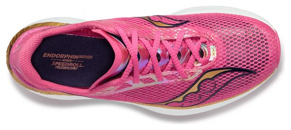 Chaussures Running Saucony Endorphin Pro 3 Prospect Rose Homme