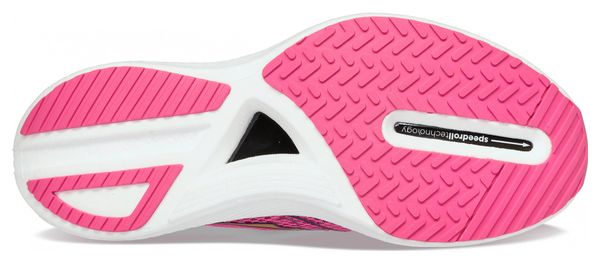 Chaussures Running Saucony Endorphin Pro 3 Prospect Rose Homme