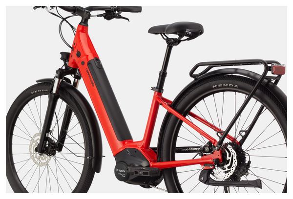 Cannondale Adventure Neo 3 EQ 650b Shimano 9V 400Wh Electric City Bike Rally Red